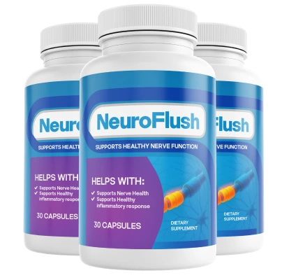 NeuroFlush Supplement Bottle
